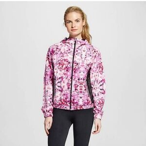 C9 Champion® Light Reflective Duo Dry Multi-Colored Windbreaker Jacret Large